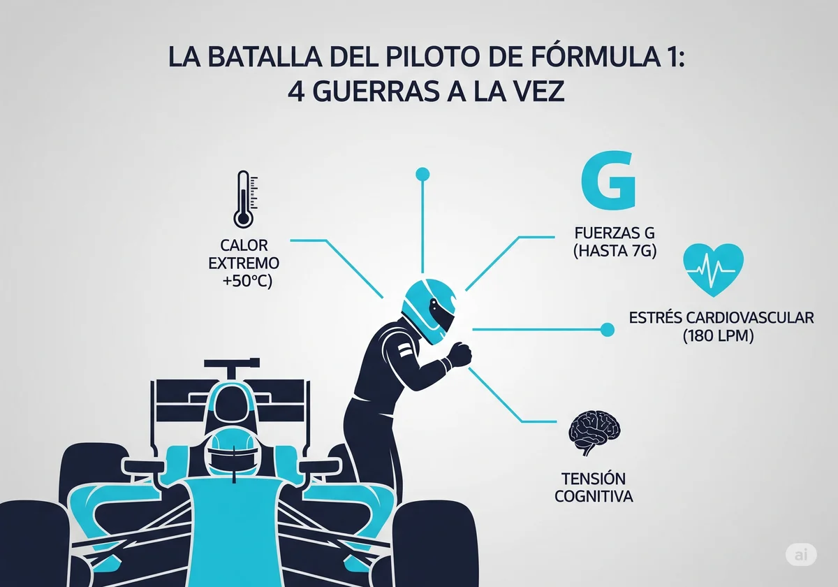 El Secreto de la Fórmula 1: ¿Son los Atletas Perfectos?