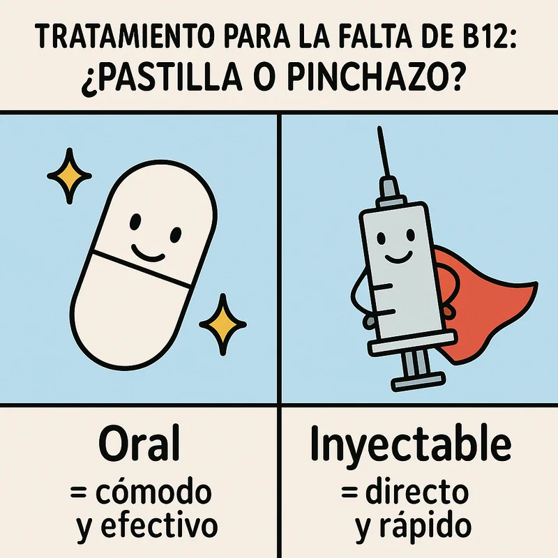 Tratamiento para la Falta de B12: Opciones para tu Bienestar